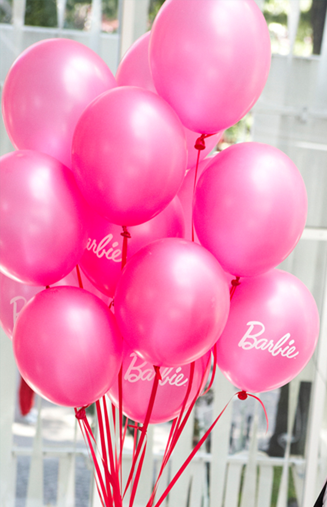 Barbie ballons